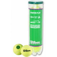 Bote de 4 Pelotas Wilson Starter Play