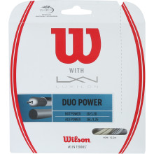 CORDAJE WILSON DUO POWER: LUXILON ALU POWER & WILSON NXT POWER 1.25 (12.20 METROS)