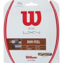 CORDAJE WILSON DUO FEEL: LUXILON ELEMENT & WILSON NXT 1.25 (12.20 METROS)