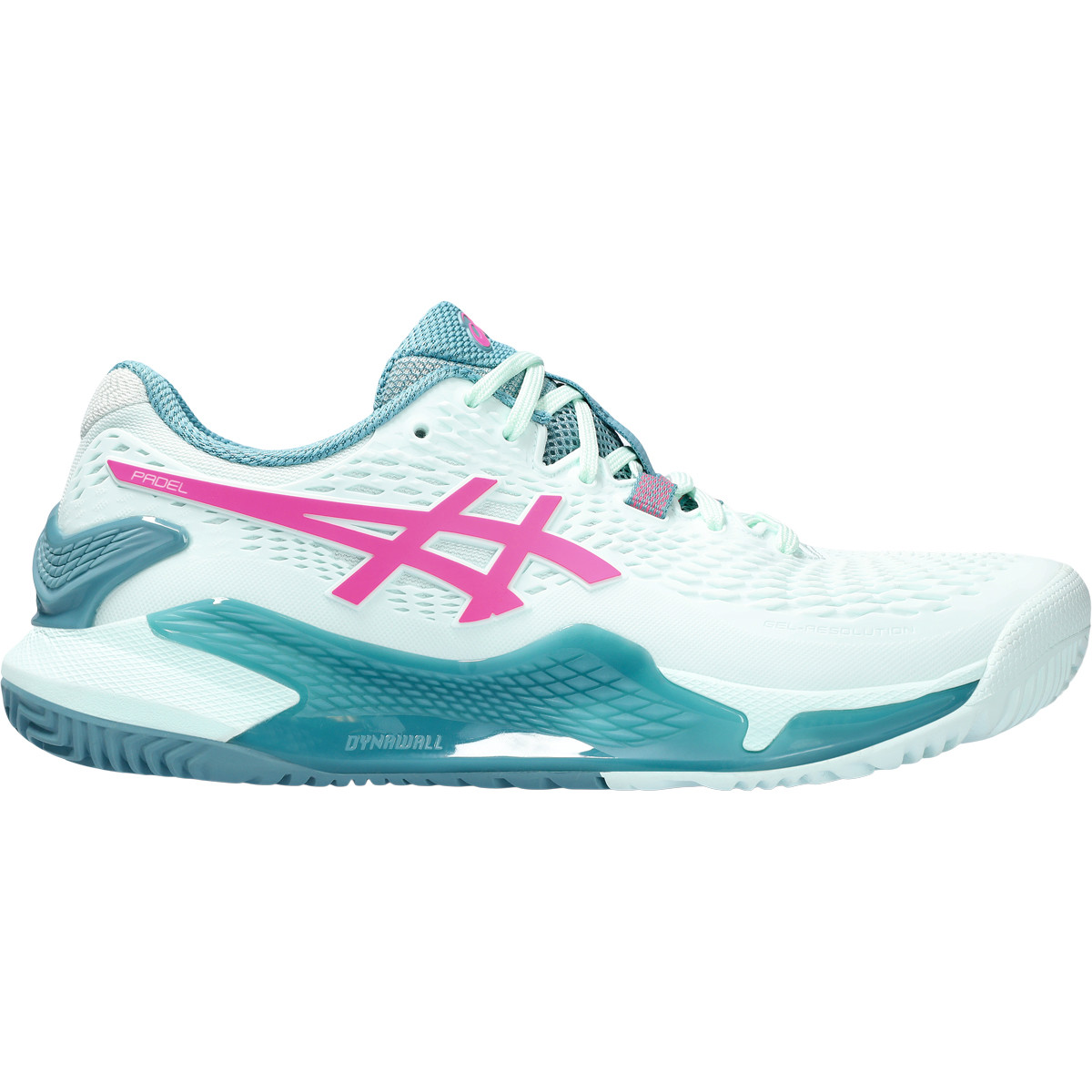 ZAPATILLAS ASICS MUJER GEL RESOLUTION 9 TIERRA BATIDA P DEL