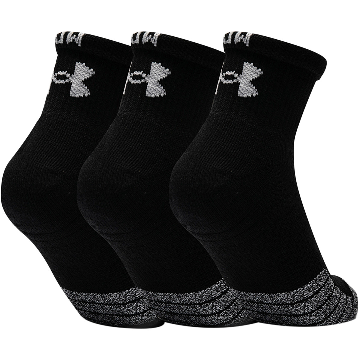 PACK DE 3 PARES DE CALCETINES UNDER ARMOUR UNISEX HEATGEAR QUARTER UNDER ARMOUR Mujer Ropa Tennispro