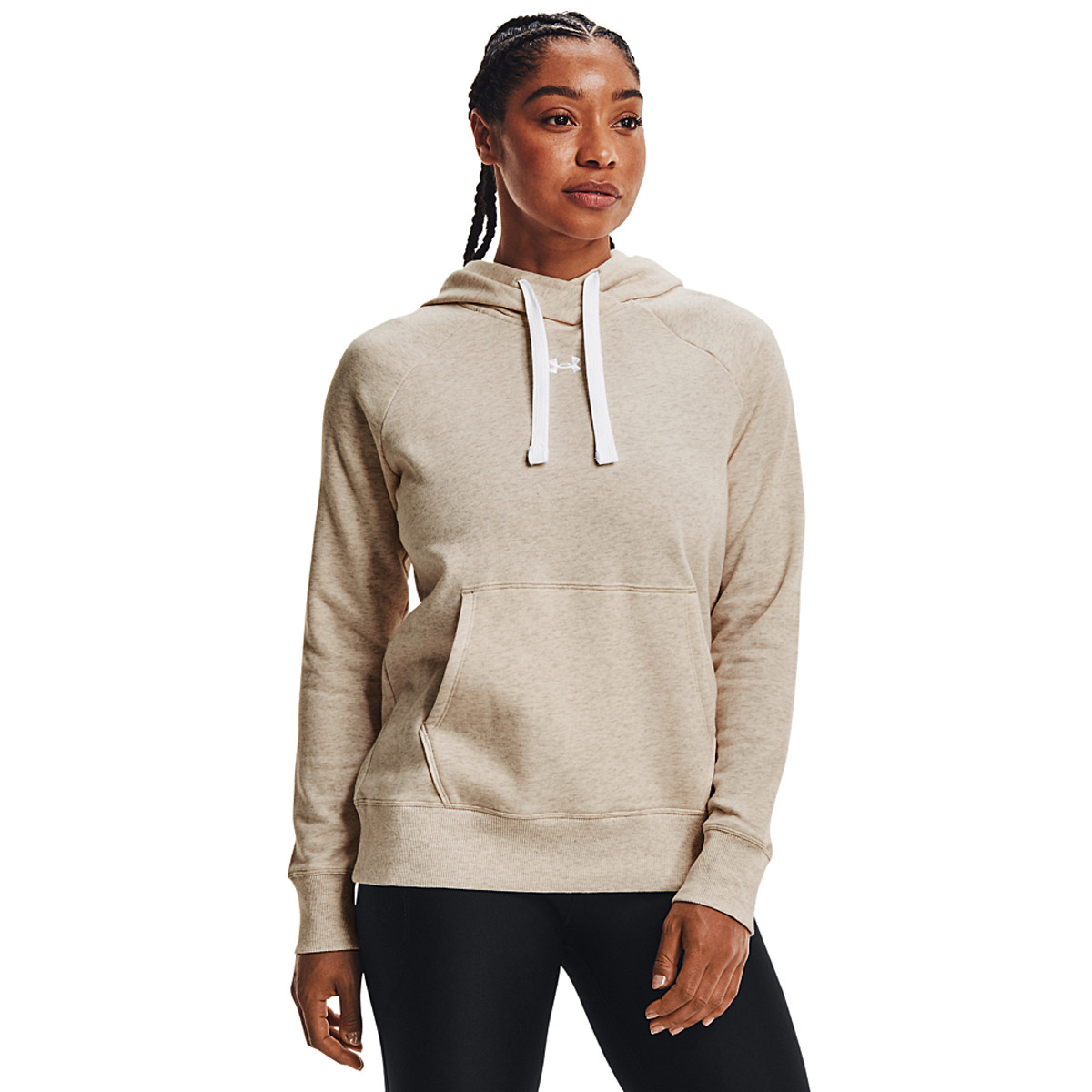 SUDADERA CON CAPUCHA UNDER ARMOUR MUJER RIVAL FLEECE - UNDER ARMOUR - Mujer  - Ropa