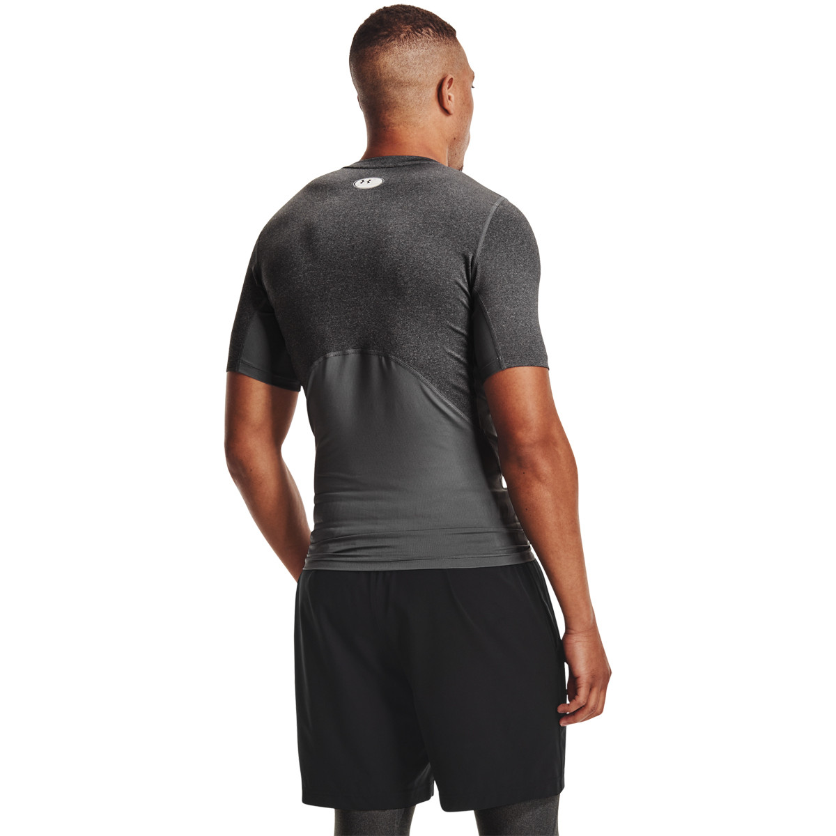 UNDER ARMOUR CAMISETA HEATGEAR GRIS HOMBRE