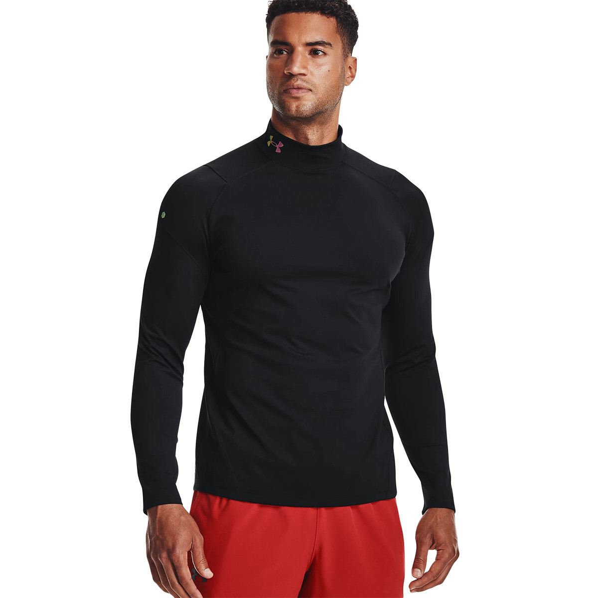 CAMISETA UNDER ARMOUR COLD GEAR RUSH MOCK - UNDER ARMOUR - Hombre - Ropa