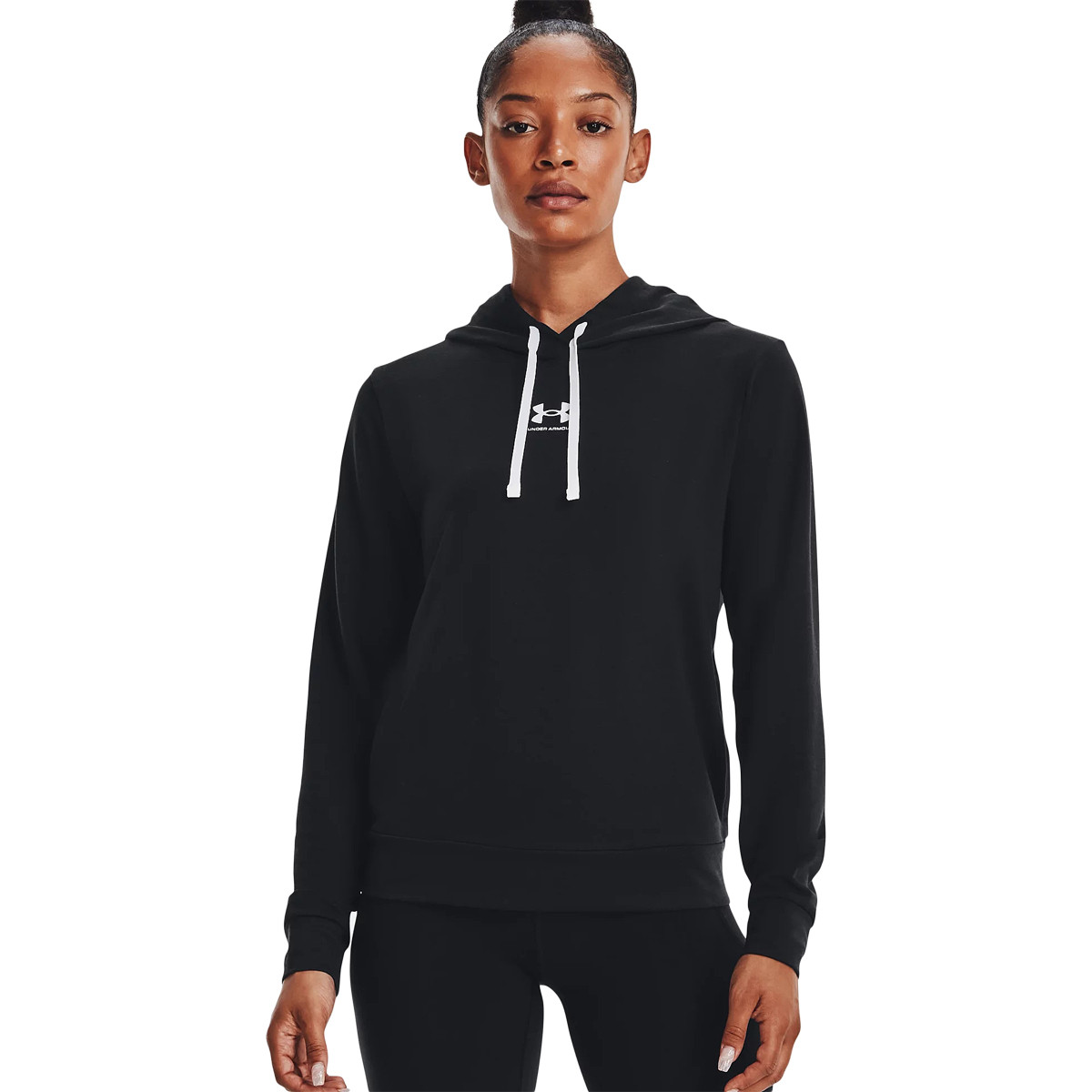 SUDADERA UNDER ARMOUR MUJER RIVAL TERRY CON CAPUCHA - UNDER ARMOUR - Mujer  - Ropa