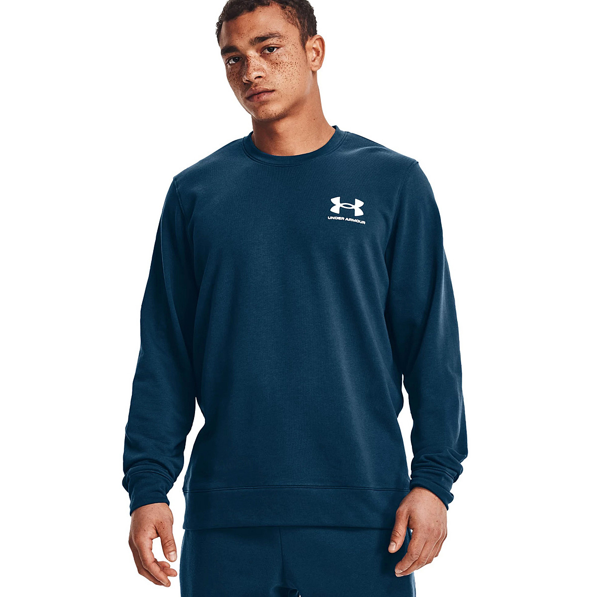 SUDADERA UNDER RIVAL TERRY CREW - UNDER ARMOUR Hombre - Ropa |