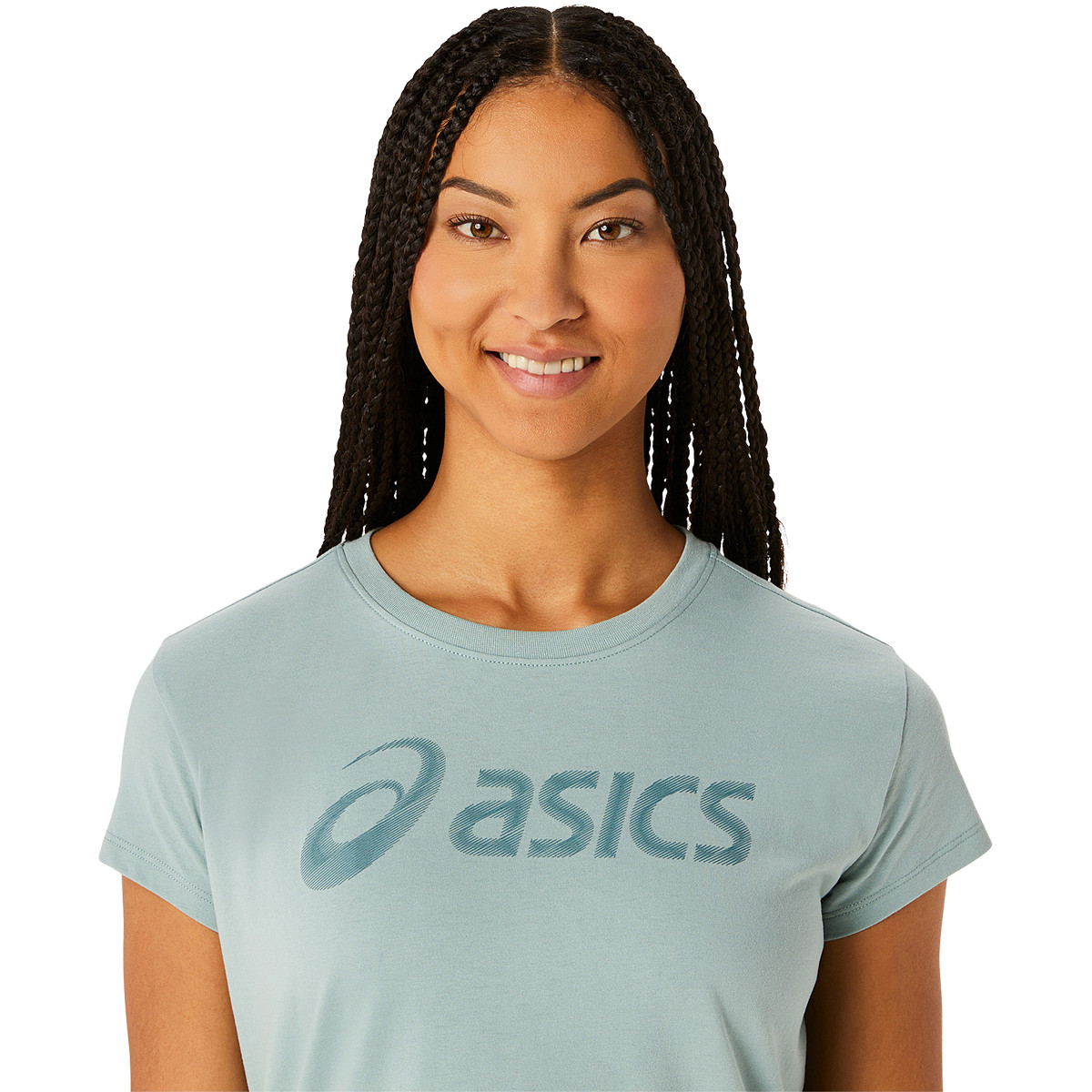 CAMISETA ASICS MUJER BIG LOGO ASICS Mujer Ropa Tennispro