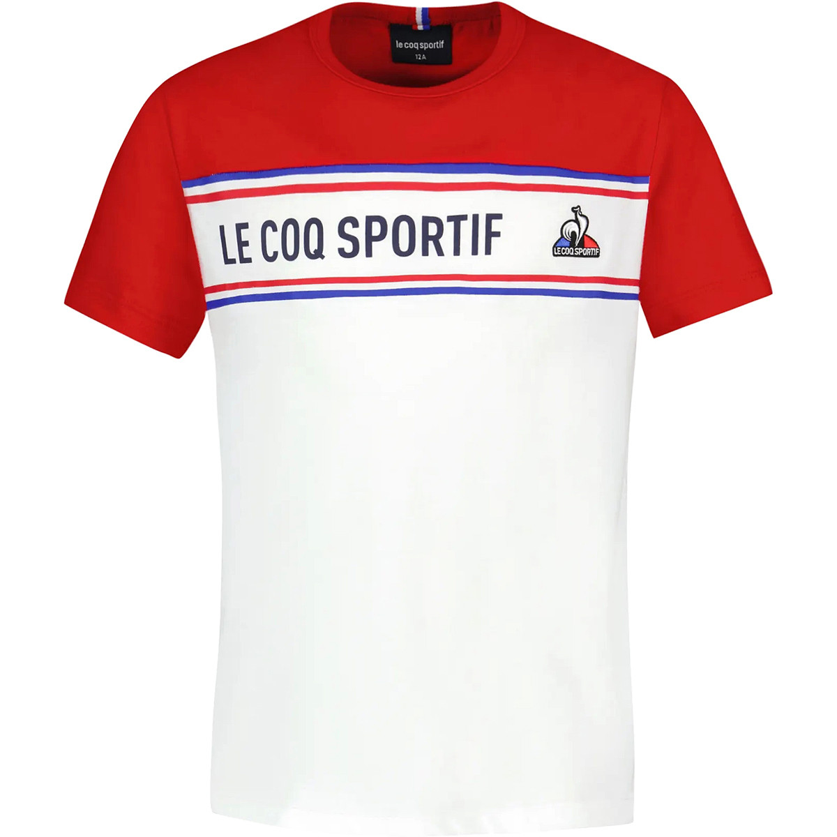 Camiseta le coq sportif tricolor outlet