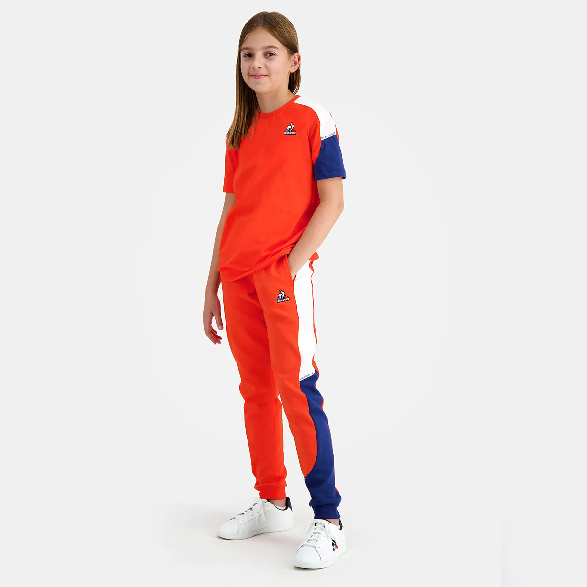 Tenis le coq on sale sportif rojos junior