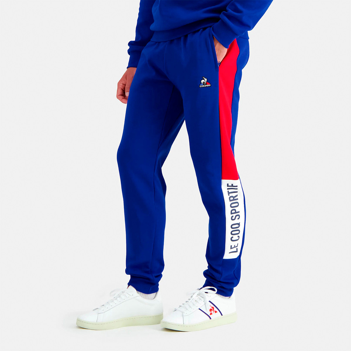 PANTALON LE COQ SPORTIF REGULAR TRICOLOR LE COQ SPORTIF Hombre Ropa Tennispro