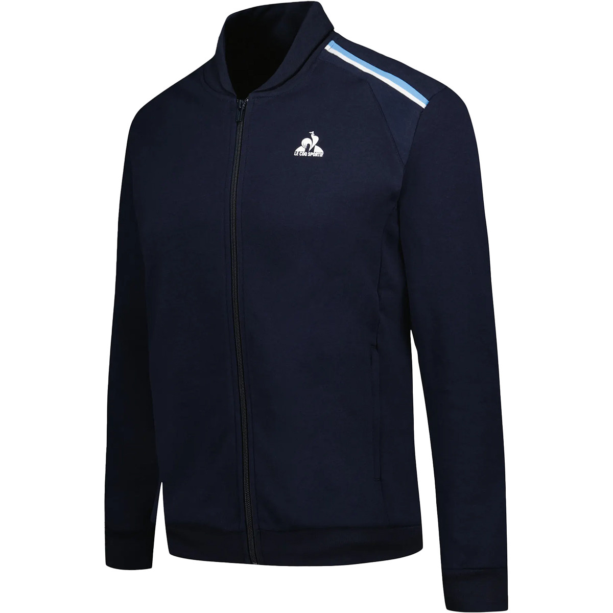 SUDADERA LE COQ SPORTIF CON CREMALLERA HERITAGE NEW YORK LE COQ SPORTIF Hombre Ropa Tennispro