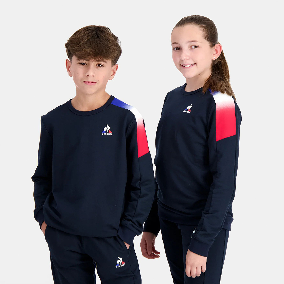 LE COQ SPORTIF JUNIOR TRICOLORE CREW SWEATSHIRT LE COQ SPORTIF Junior Ropa Tennispro