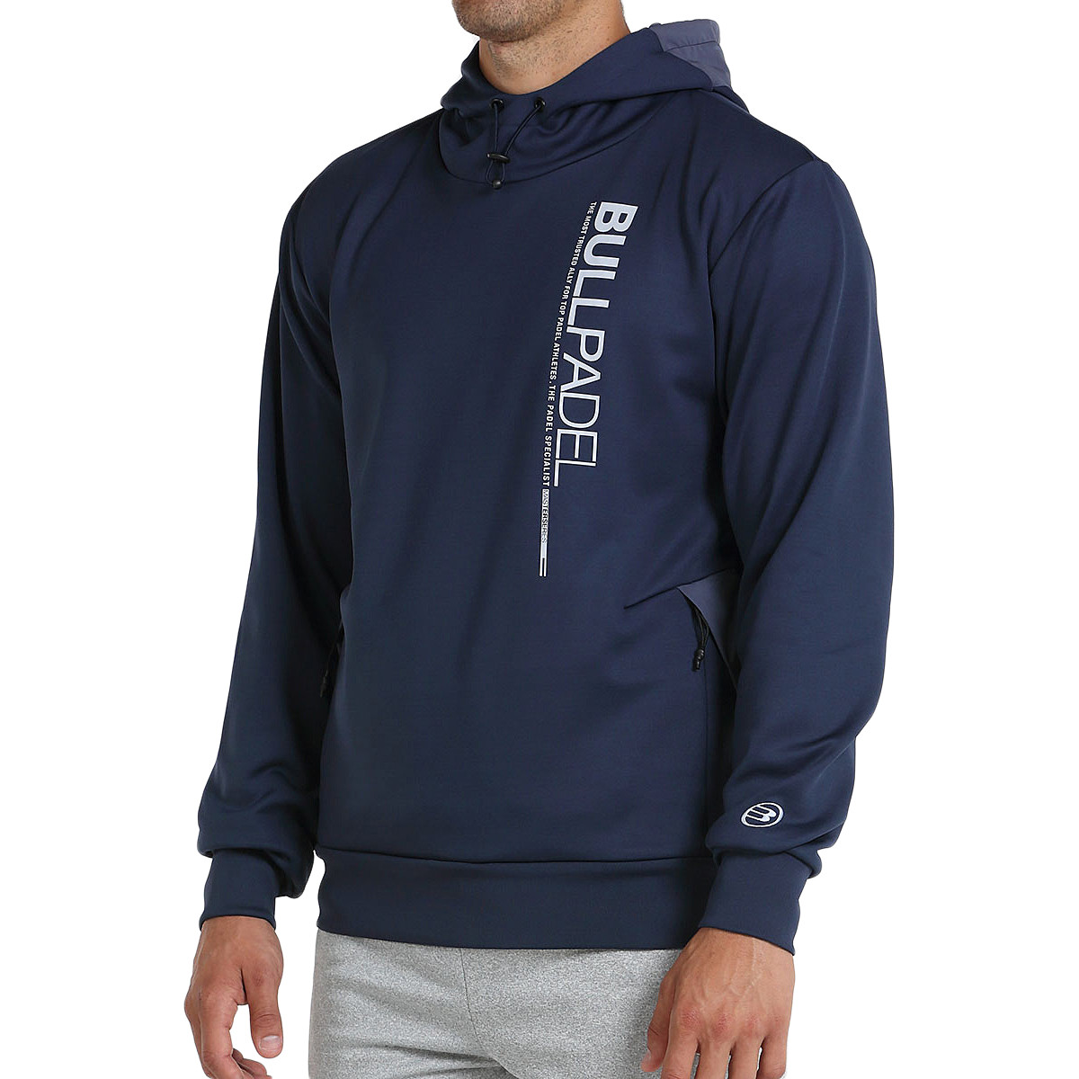 SUDADERA BULLPADEL CON CAPUCHA WINTER FW - BULLPADEL - Hombre