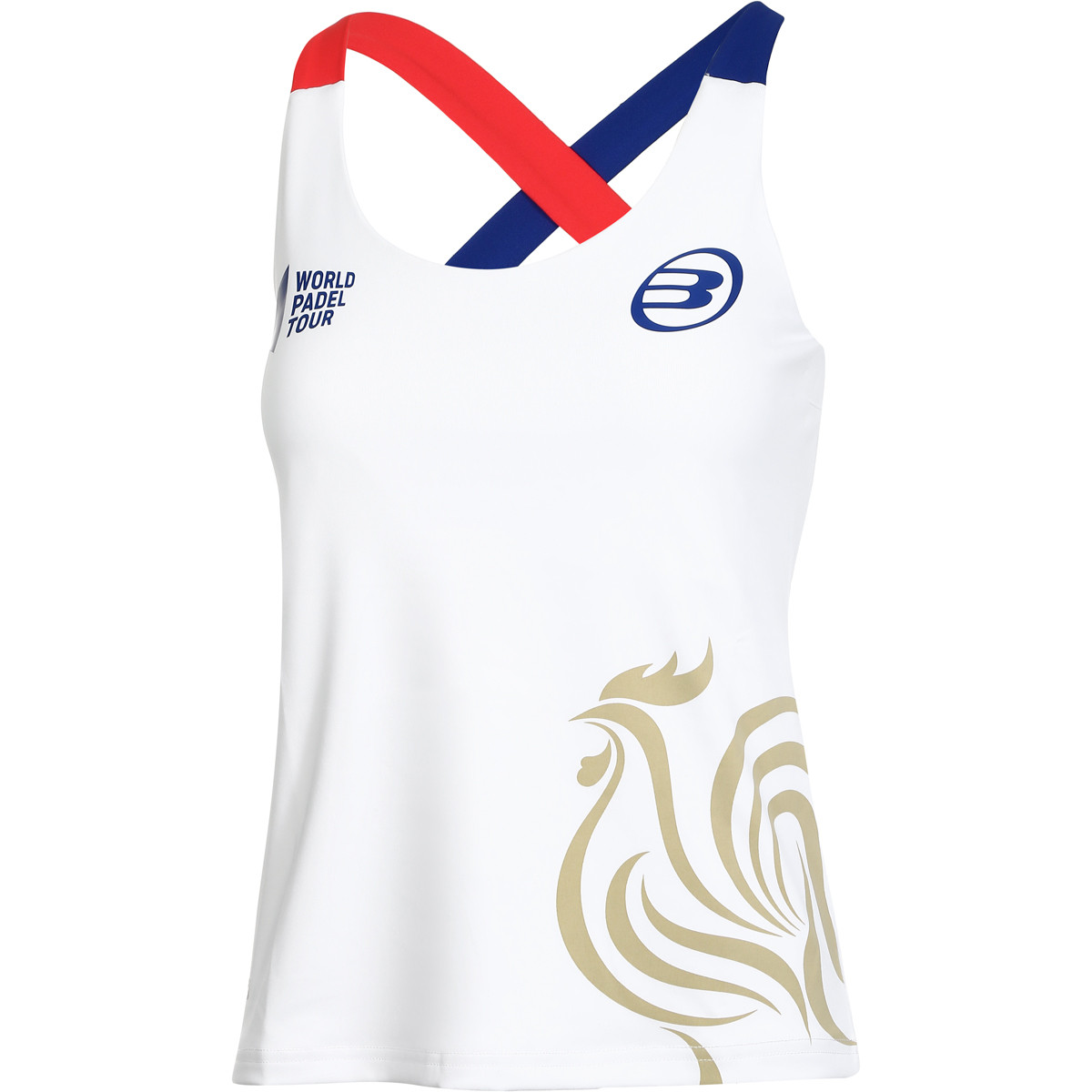 CAMISETA BULLPADEL MUJER TIRANTES HUMAN PA DEJ TOUR BULLPADEL