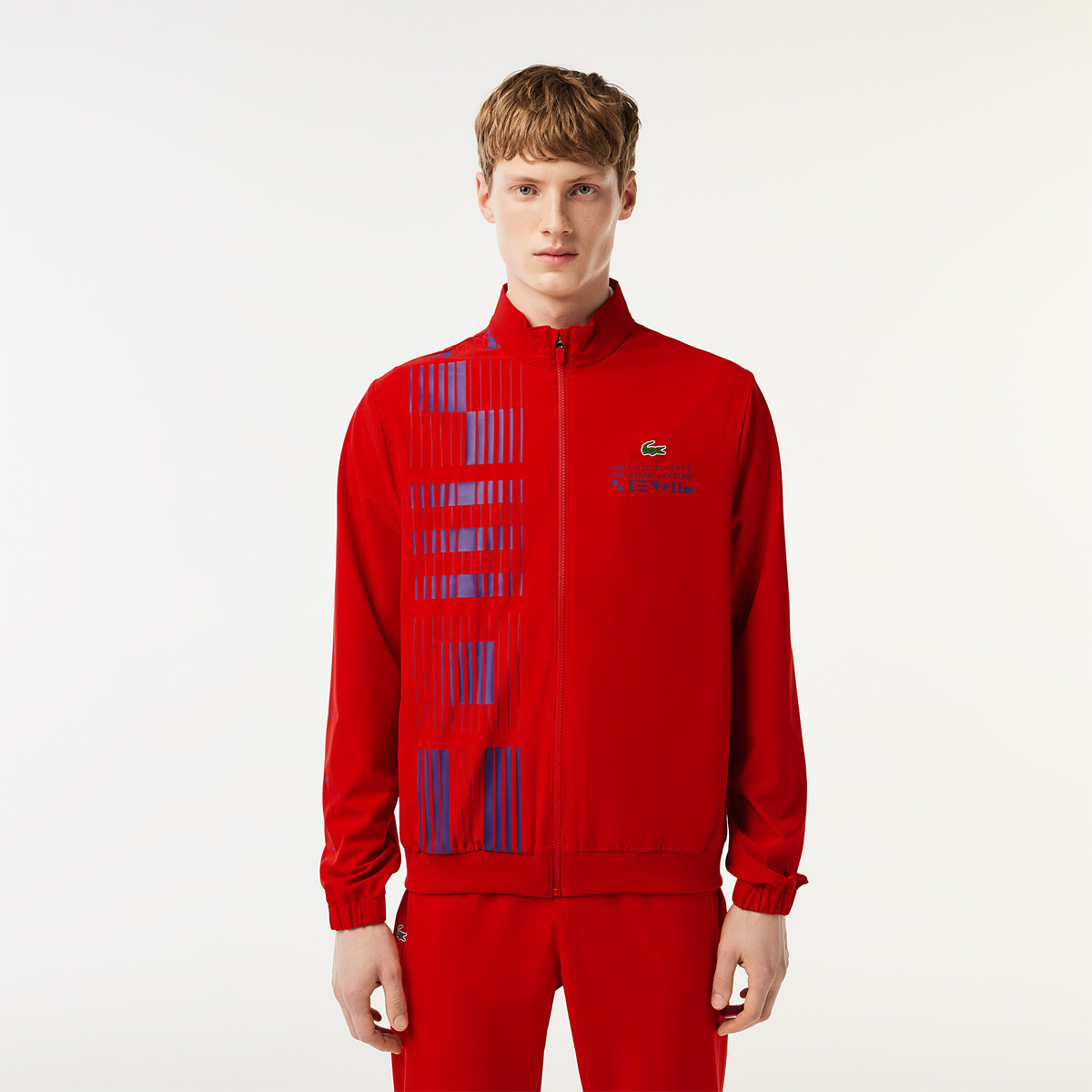 Chaqueta lacoste hombre roja deals