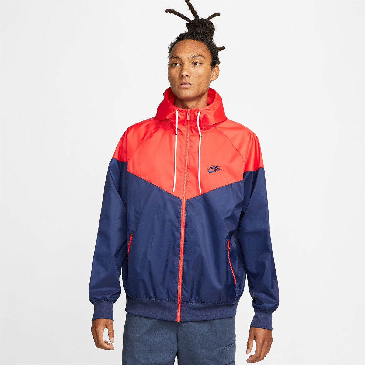 Cortavientos nike new arrivals hombre rojas