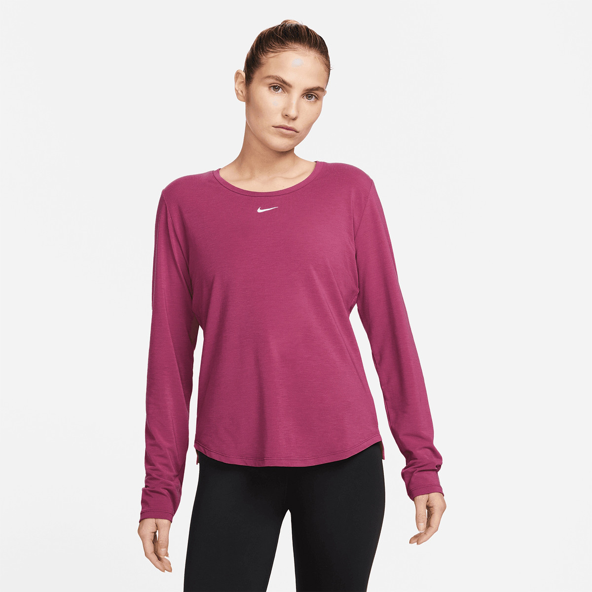Camiseta nike sales mujer manga larga