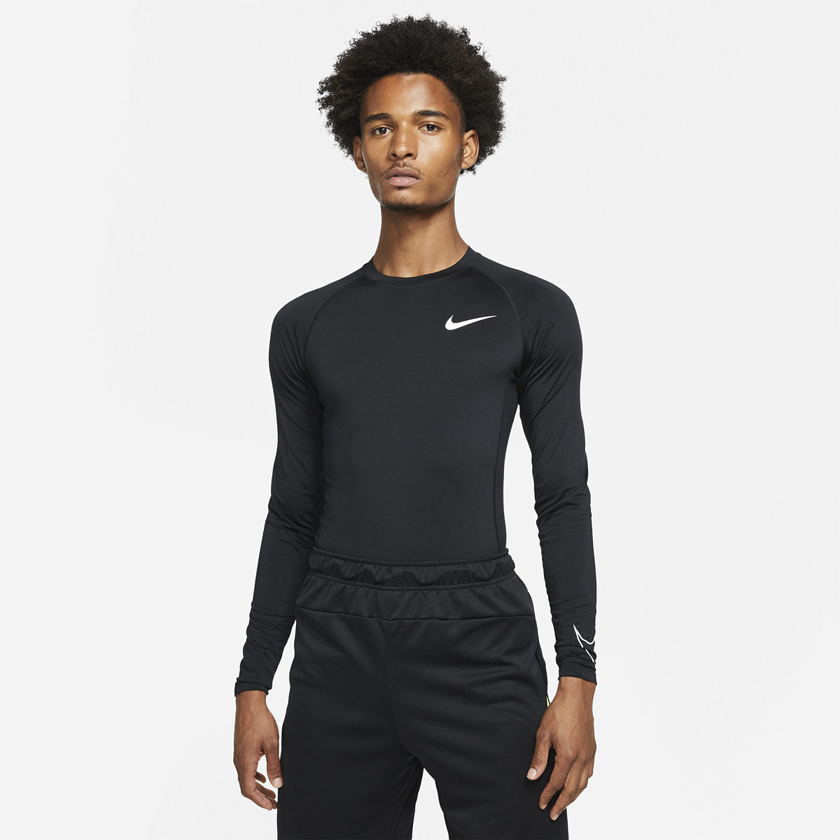 Camiseta nike pro outlet hombre manga larga