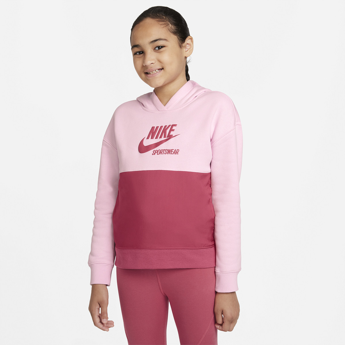 Sudadera nike store niña rosa