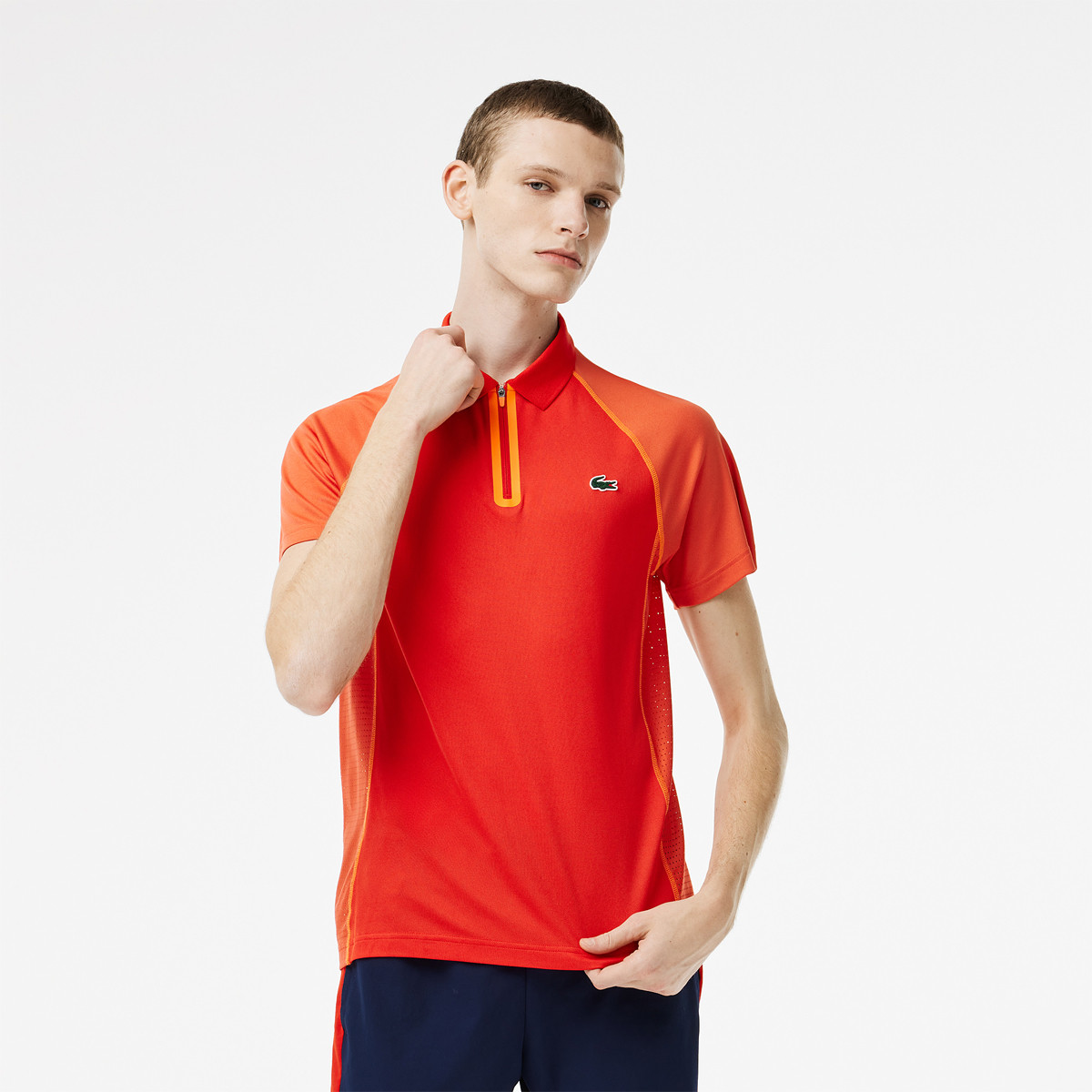 Polo lacoste rojo hombre cheap