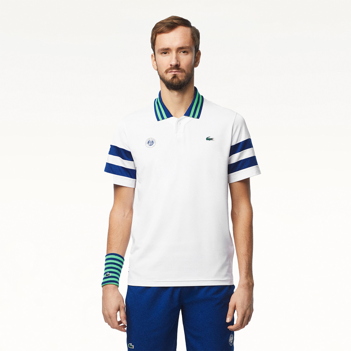 CAMISETA POLO LACOSTE MEDVEDEV ROLAND GARROS LACOSTE Hombre Ropa Tennispro