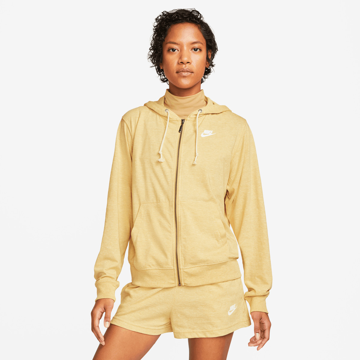 Sudadera nike mujer sale beige