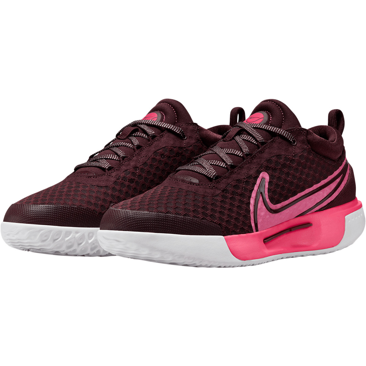 Zapatillas nike mujer color bordo online