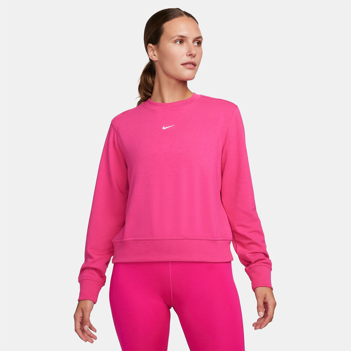 SUDADERA NIKE MUJER DRI FIT ONE CREW NECK NIKE Mujer Ropa Tennispro