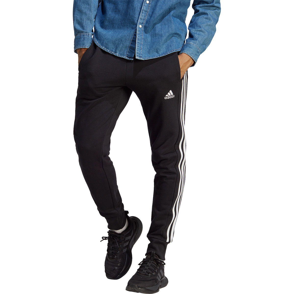 Pantalones adidas tres rayas clearance