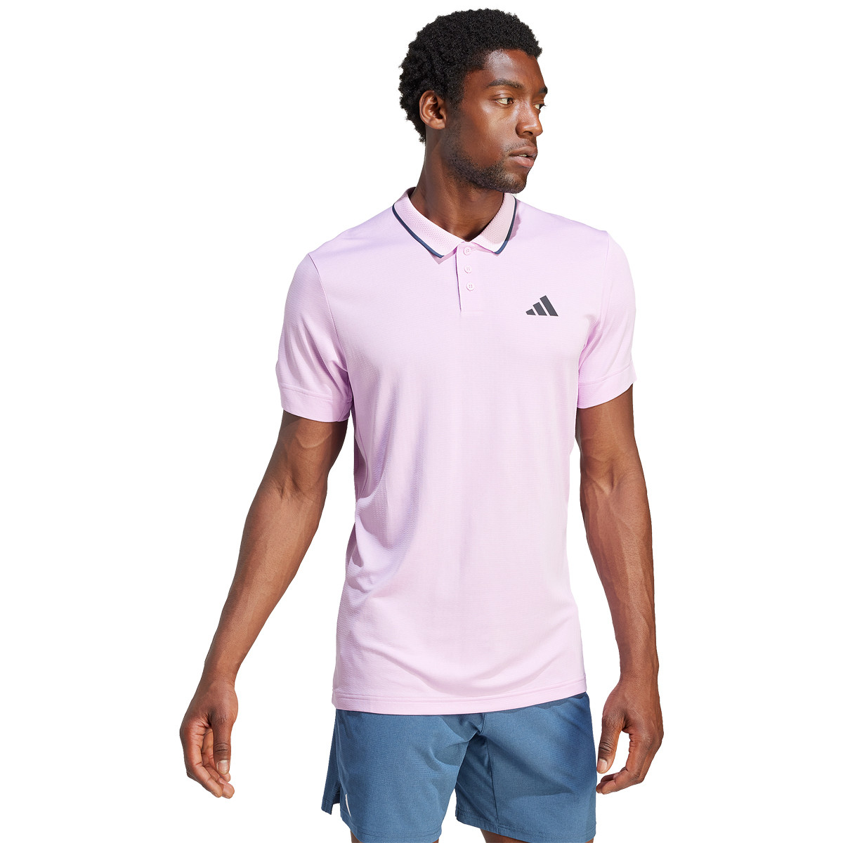 polo adidas rosa