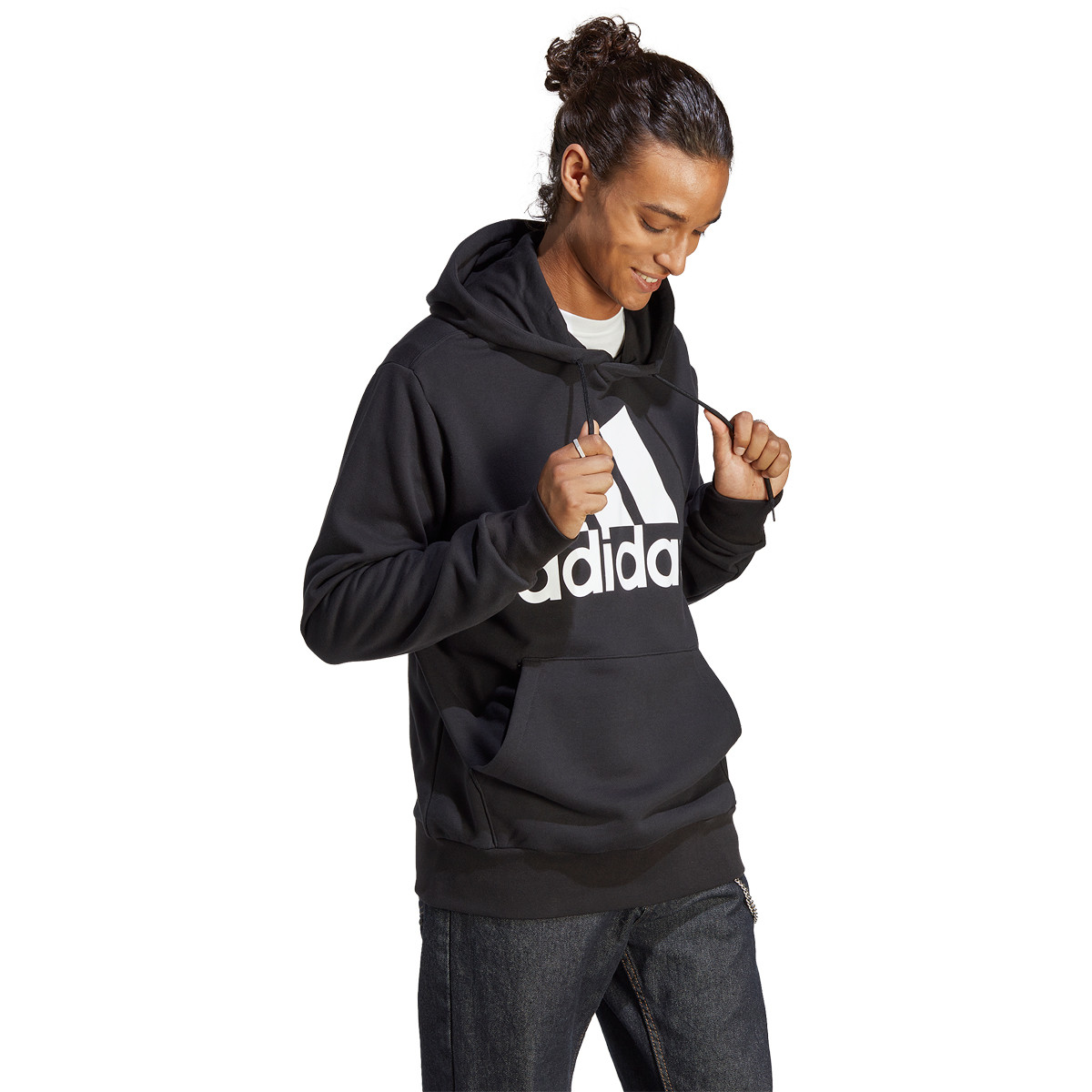 SUDADERA ADIDAS BL FT CON CAPUCHA ADIDAS Hombre Ropa Tennispro
