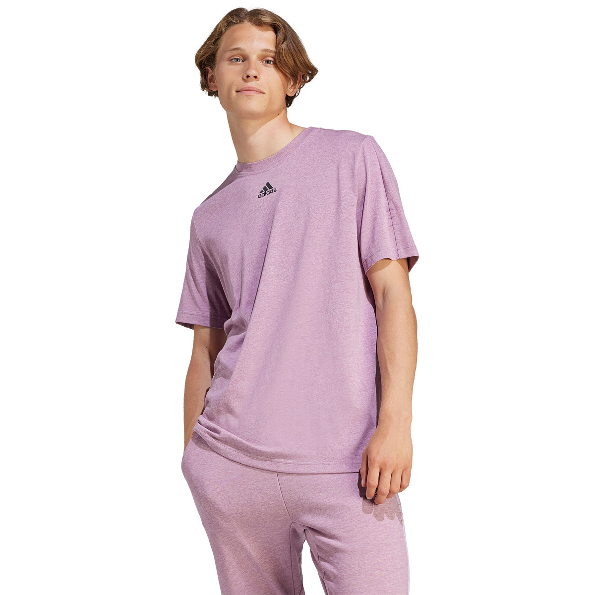 Camisetas adidas sales hombre purpura