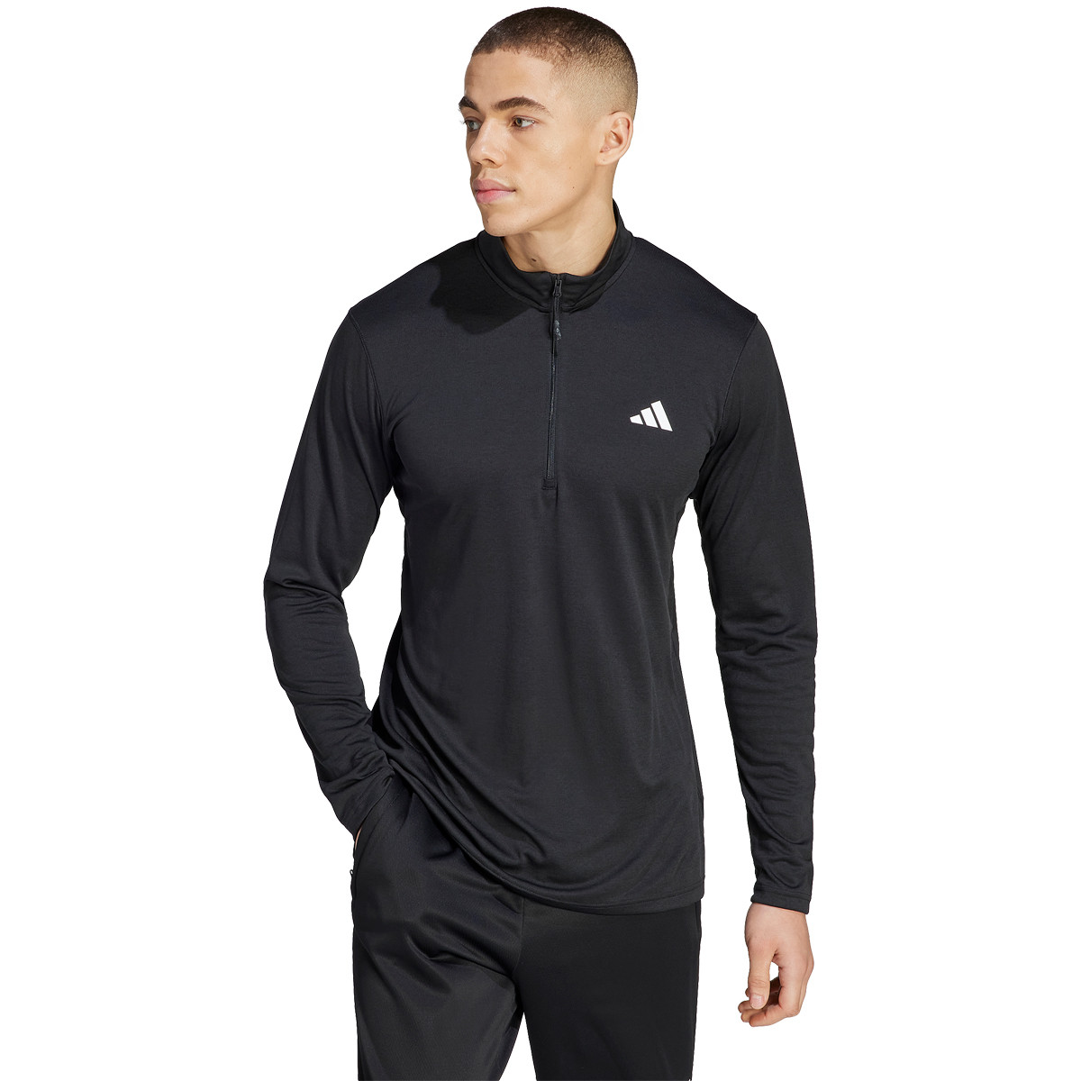 SUDADERA ADIDAS TRAINING ESSENTIALS 1 4 CREMALLERA ADIDAS