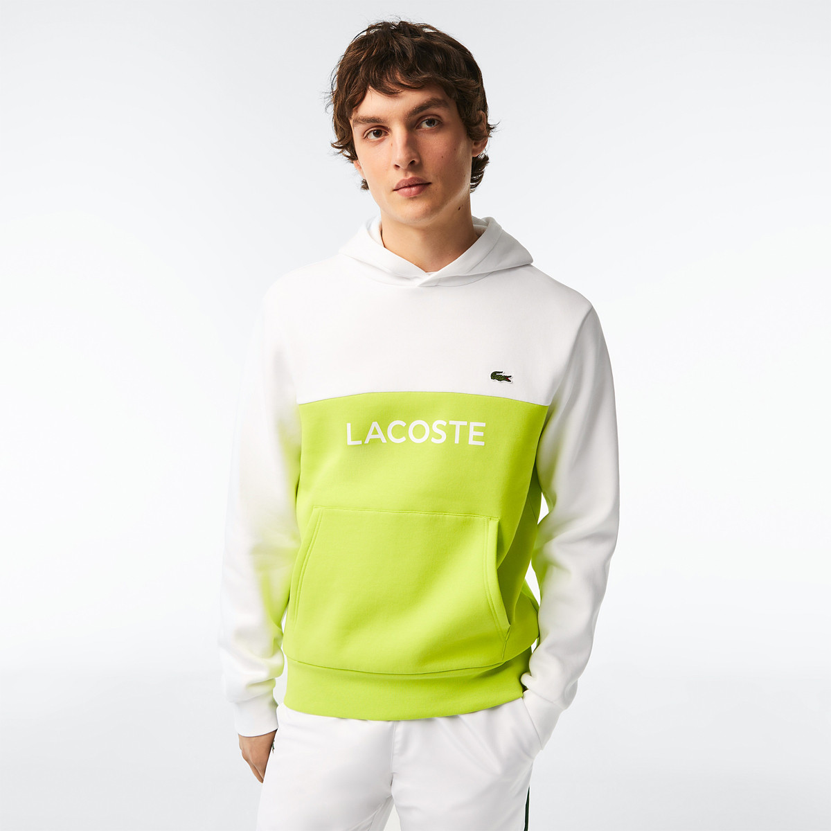 Sudadera lacoste sales con capucha