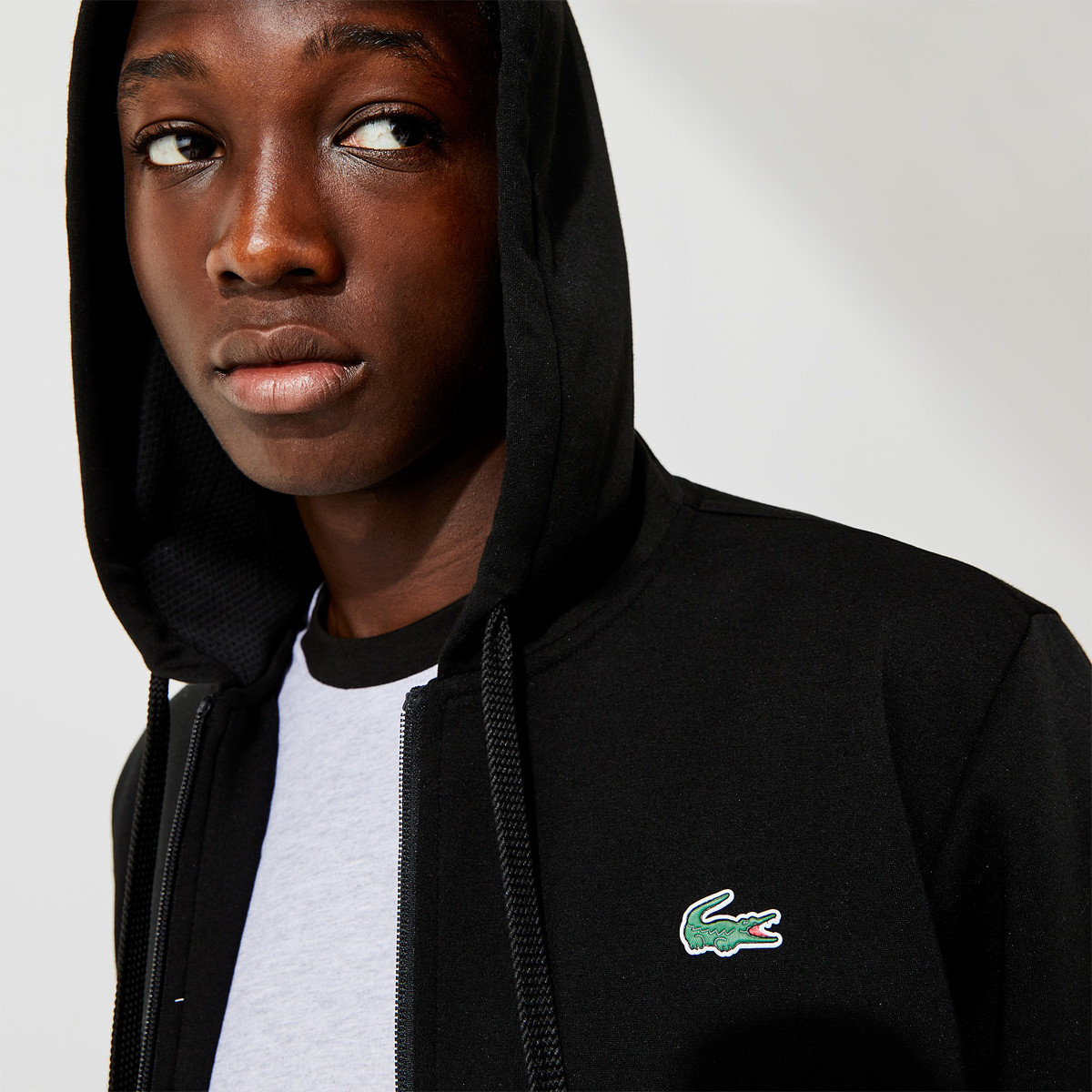 Sudadera media cremallera best sale lacoste