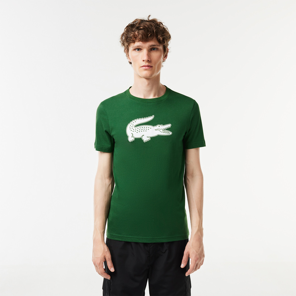 CAMISETA LACOSTE TRAINING BIG LOGO CORE PERFORMANCE LACOSTE Hombre Ropa Tennispro