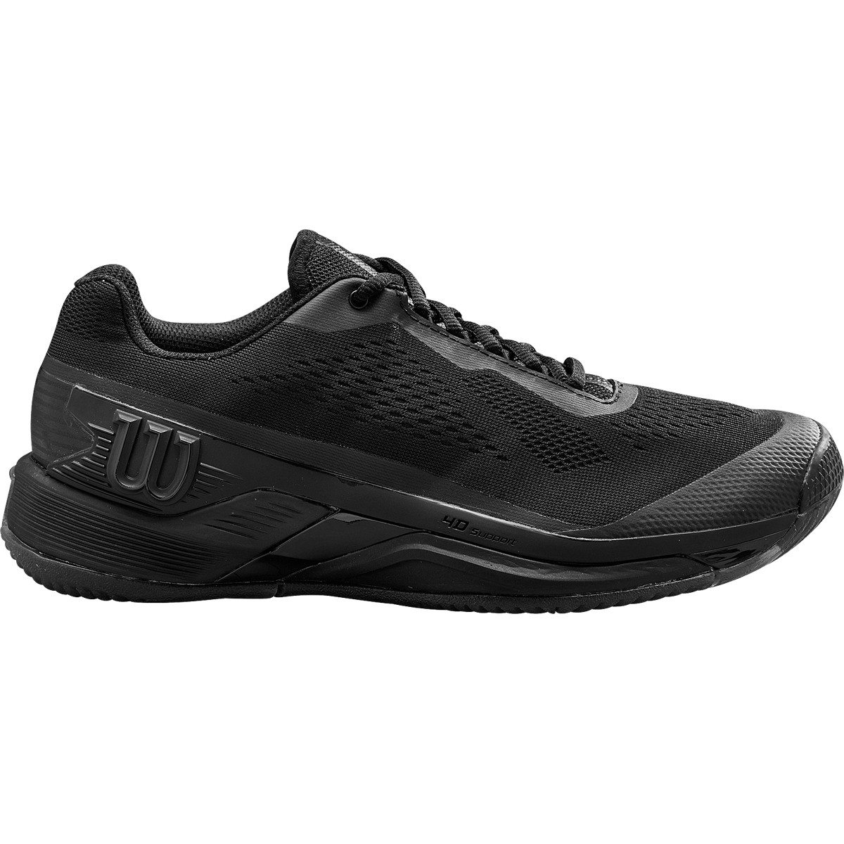 ZAPATILLAS WILSON RUSH PRO 4.0 FULL BLACK TODAS LAS SUPERFICIES - WILSON -  Hombre - Zapatillas | Tennispro
