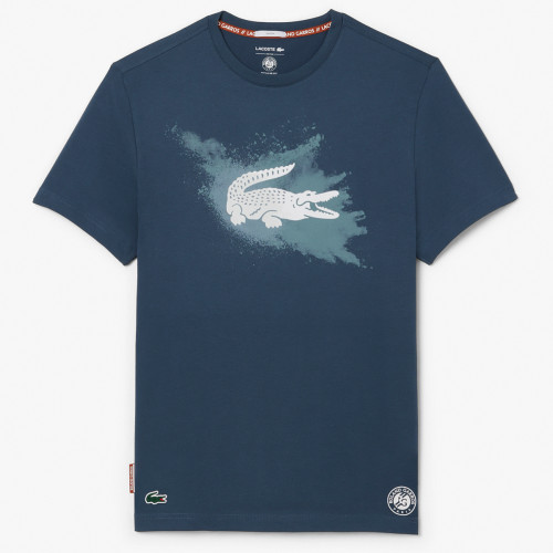 CAMISETA  ROLAND GARROS SPRAY CROCO 
